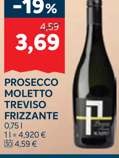 Moletto Prosecco Frizzante Treviso
