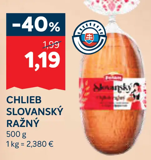 Chlieb slovenský ražný