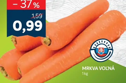 Mrkva voľná