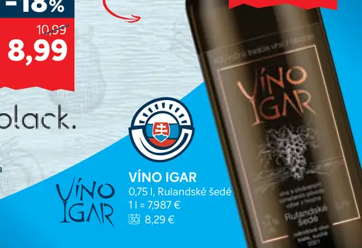 Víno Igar Rulandské šedé