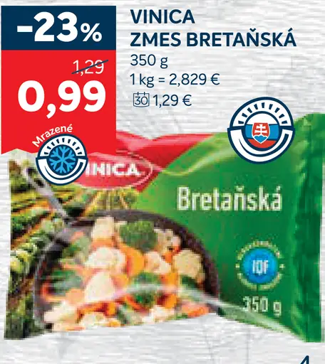 Vinica zmes Bretaňska