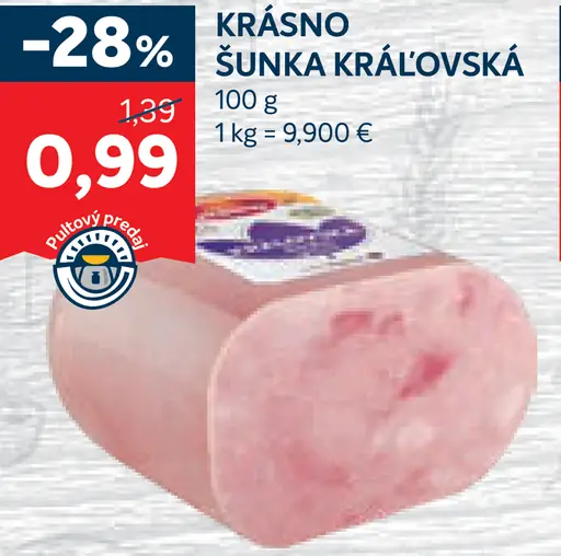 Krásno kráľovská šunka