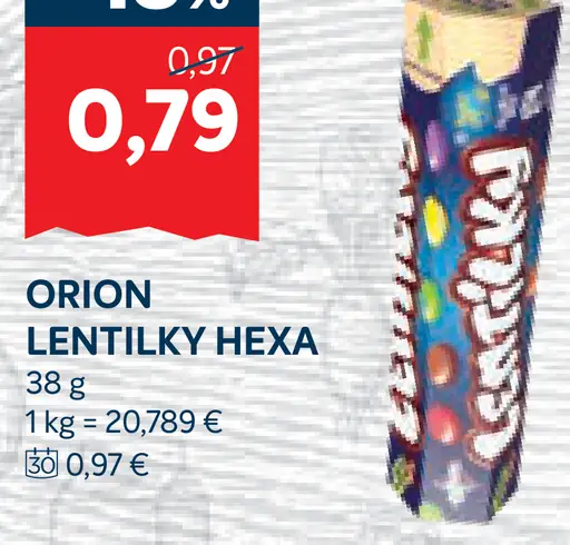 Orion Lentilky Hexa