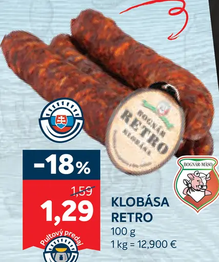 Klobása Retro