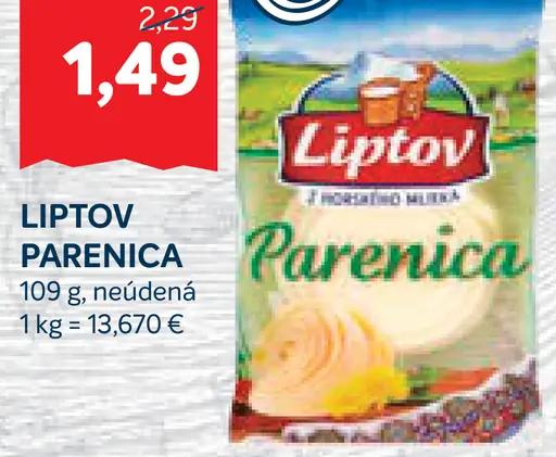 Liptov Parenica neúdená