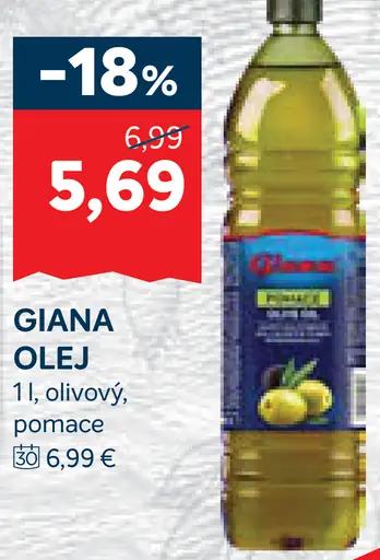 Giana olivový olej