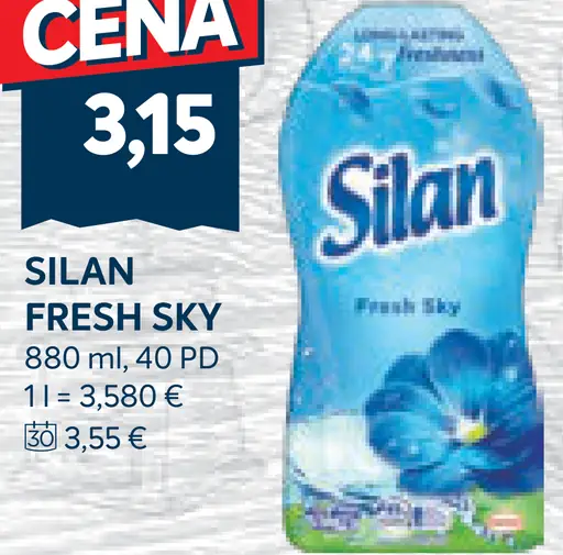 Silan avivážny prostriedok Fresh Sky