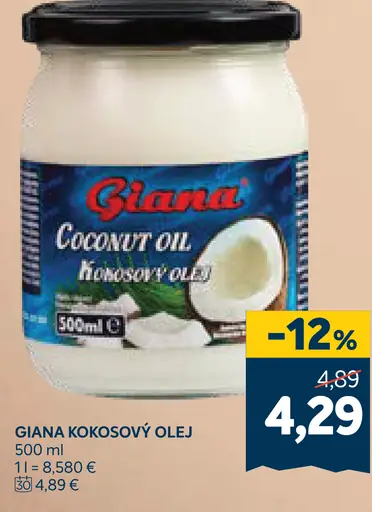 Giana Kokosový olej