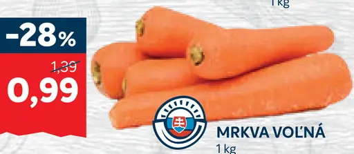 Mrkva voľná