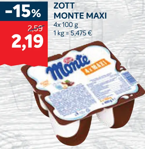 Zott Monte Maxi