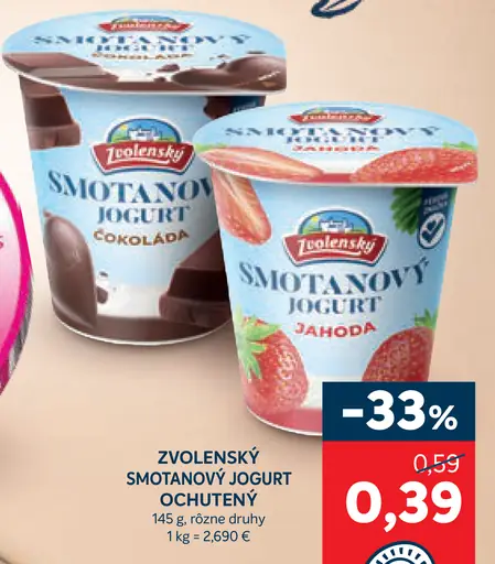Zvolenský smotanový jogurt