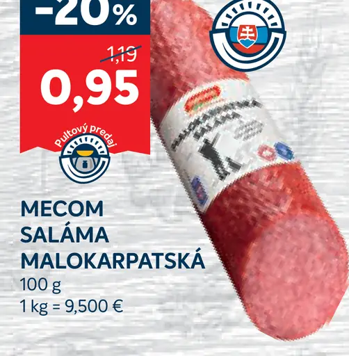 Mecom Malokarpatská saláma