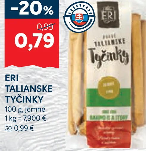ERI Talianske tyčinky jemné