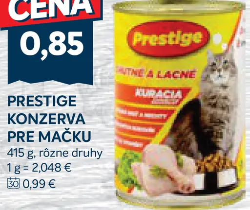 Prestige konzerva pre mačku