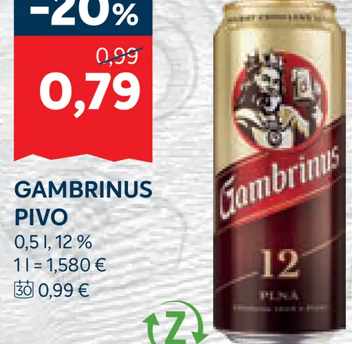 Gambrinus pivo