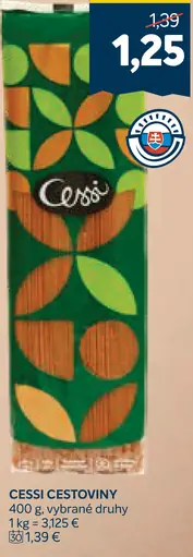 Cessi cestoviny
