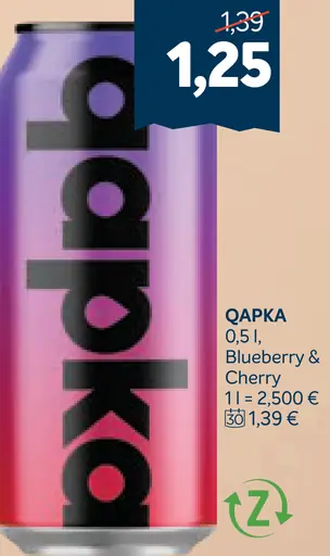 Kápka Blueberry & Cherry