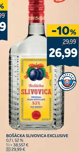 Bošácka slivovica Exclusive