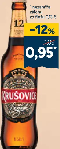 Krušovice pivo
