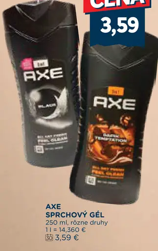 Axe sprchový gél
