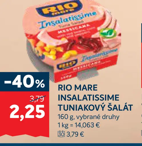 Rio mare Insalatissime tuniakový šalát