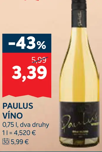 Paulus víno