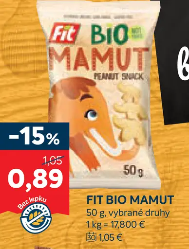 Fit Bio Mamut fruit snack