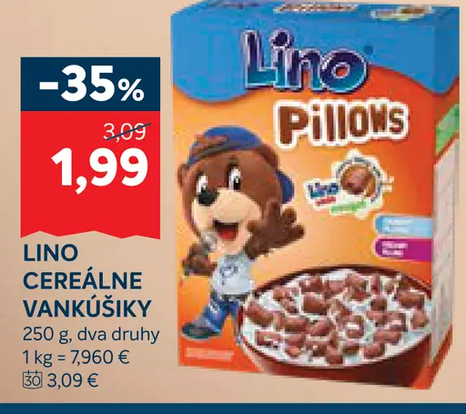 Lino cereálne vankúšiky