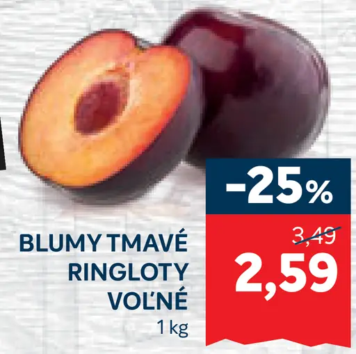Blumy tmavé ringloty voľné