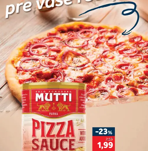 Mutti omáčka na pizzu classica