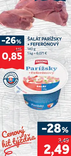 Radoma šalát feferónový