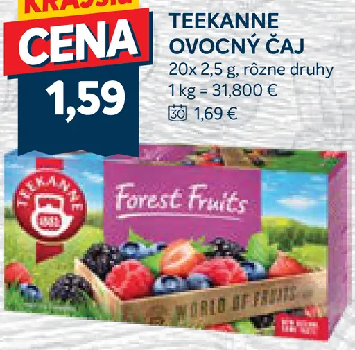Teekanne Ovocný čaj