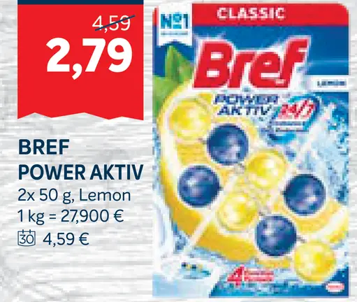 Bref Power Aktiv Lemon