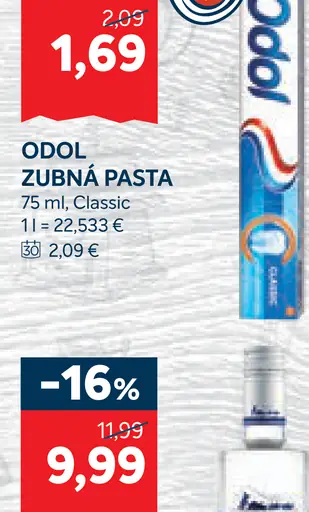 Odol zubná pasta Classic