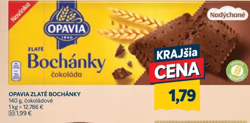Opavia Zlaté bochánky čokoláda