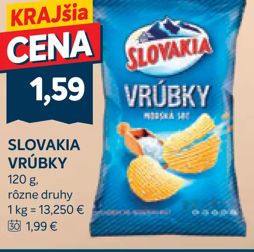 Slovakia Vŕubky rôzne druhy