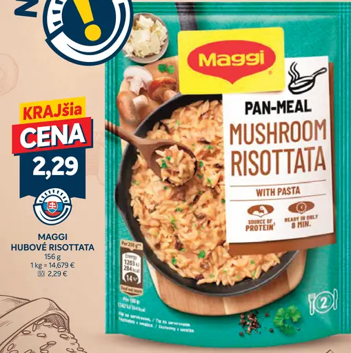 MAGGI Hubové risottata
