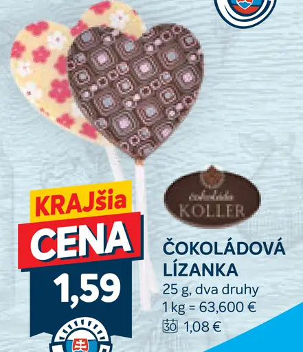 Čokoládová lízanka
