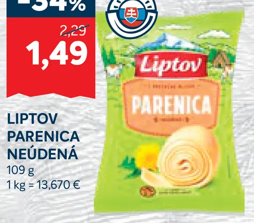 Liptov Parenica neúdená