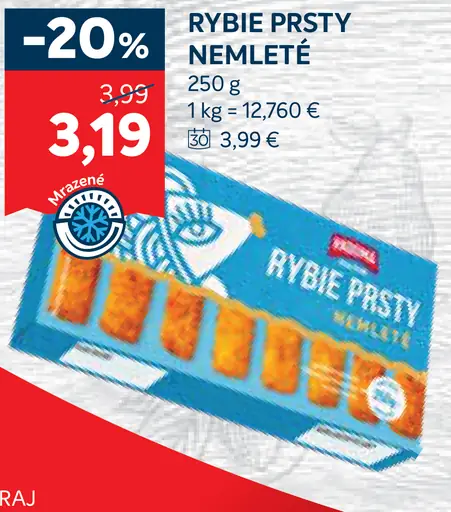 Rybie prsty nemleté
