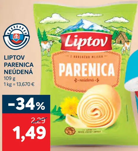 Liptov Parenica neúdená