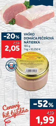 Vaško Domáca pečeňová nátierka