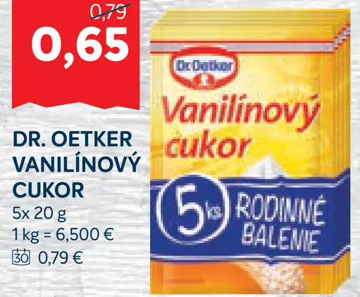 Dr. Oetker Vanilínový cukor
