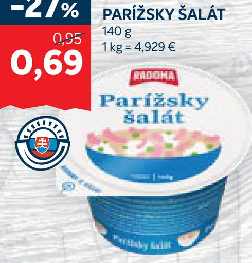 Parížsky šalát