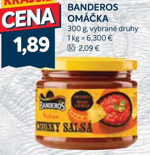 Banderos omáčka