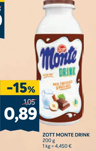 Zott Monte Drink