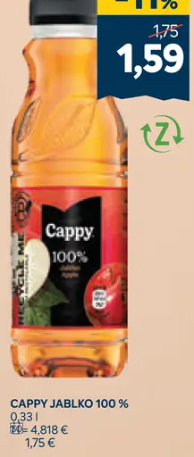 Cappy Jablko 100 %