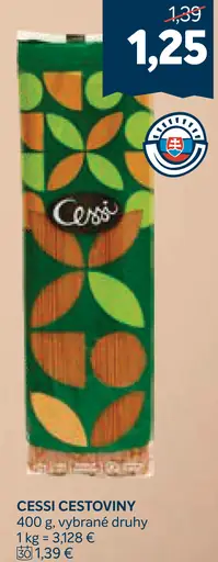 Cessi cestoviny