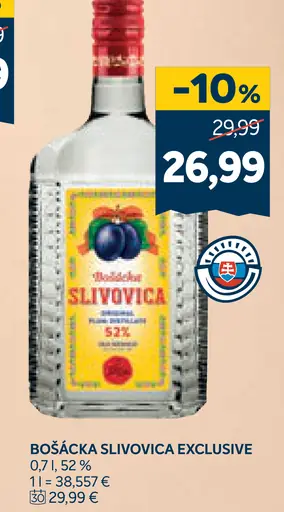 Bošácka slivovica Exclusive