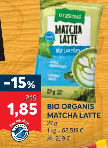 Bio Organis Matcha Latte
